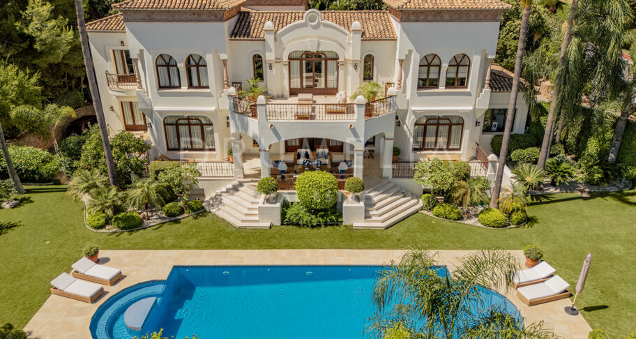 Villa Serenata - Elegante mediterrane Villa mit zeitlosem Charme in Sierra Blanca, Marbellas Golden Mile