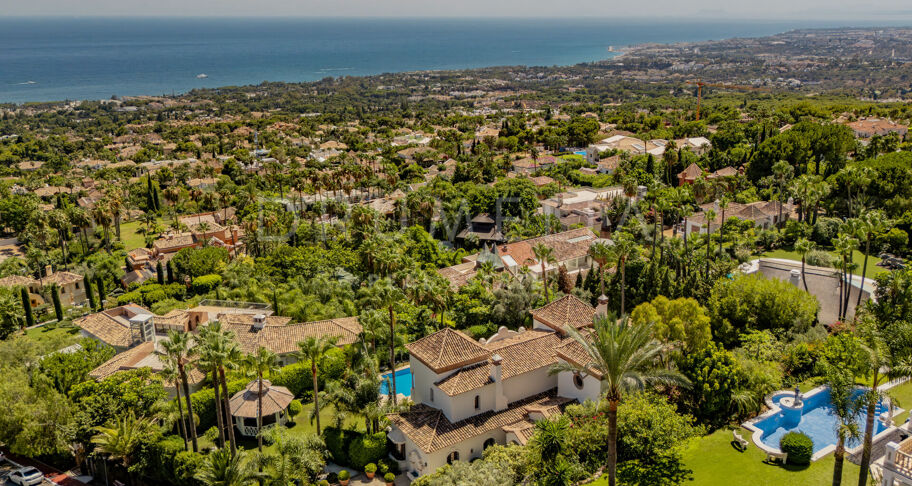 Villa Serenata - Elegante mediterrane Villa mit zeitlosem Charme in Sierra Blanca, Marbellas Golden Mile