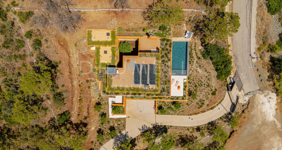 Total Privacy and Views in a Bold Hillside Villa in Monte Mayor Benahavis