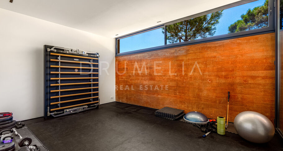 Total Privacy and Views in a Bold Hillside Villa in Monte Mayor Benahavis