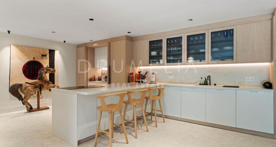Fantastisk markplansduplex i Kings Hills, Marbella Golden Mile