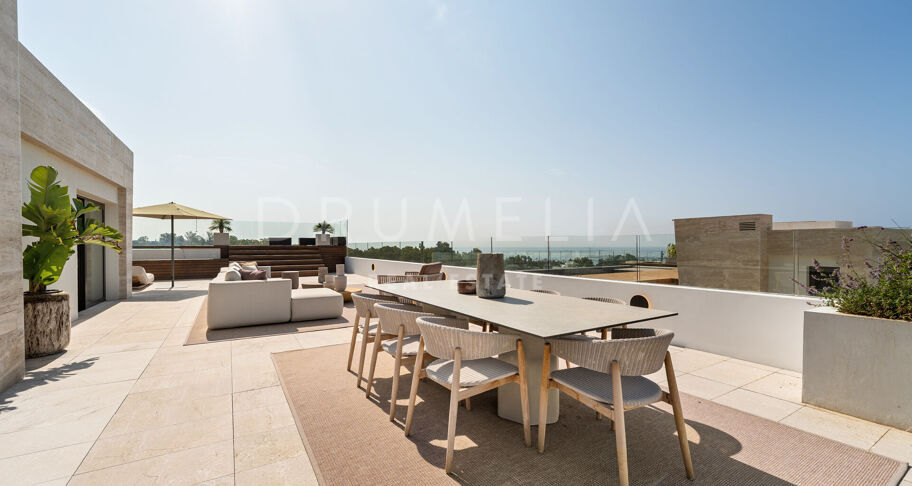 Zeitgemäße Luxusresidenz mit exklusivem Lifestyle und Annehmlichkeiten in Marbella, Golden Mile