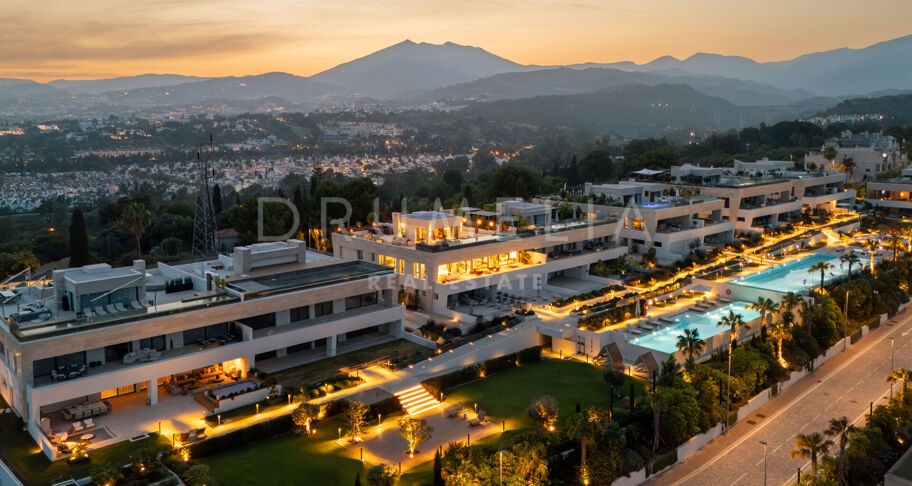 Zeitgemäße Luxusresidenz mit exklusivem Lifestyle und Annehmlichkeiten in Marbella, Golden Mile