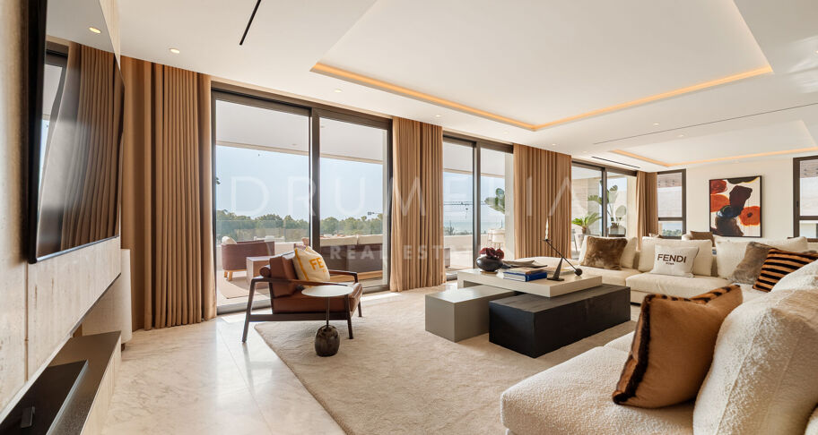 Zeitgemäße Luxusresidenz mit exklusivem Lifestyle und Annehmlichkeiten in Marbella, Golden Mile