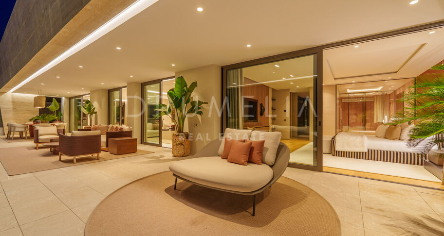 Zeitgemäße Luxusresidenz mit exklusivem Lifestyle und Annehmlichkeiten in Marbella, Golden Mile