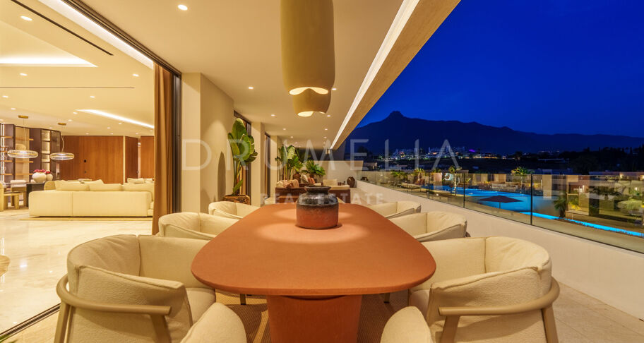 Zeitgemäße Luxusresidenz mit exklusivem Lifestyle und Annehmlichkeiten in Marbella, Golden Mile