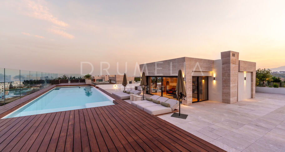 Zeitgemäße Luxusresidenz mit exklusivem Lifestyle und Annehmlichkeiten in Marbella, Golden Mile