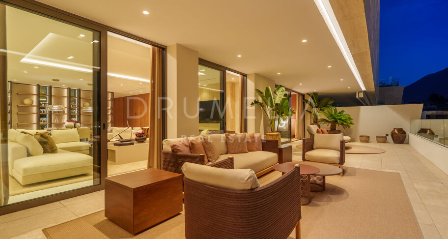 Zeitgemäße Luxusresidenz mit exklusivem Lifestyle und Annehmlichkeiten in Marbella, Golden Mile