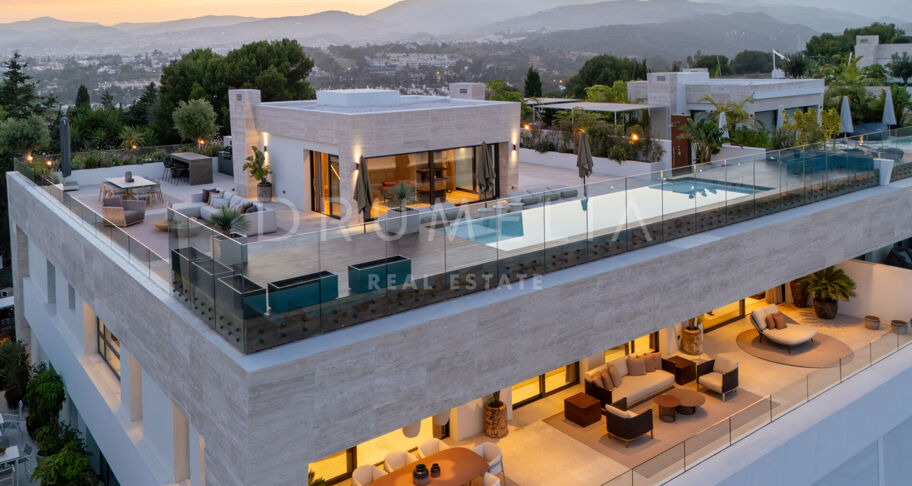 Zeitgemäße Luxusresidenz mit exklusivem Lifestyle und Annehmlichkeiten in Marbella, Golden Mile