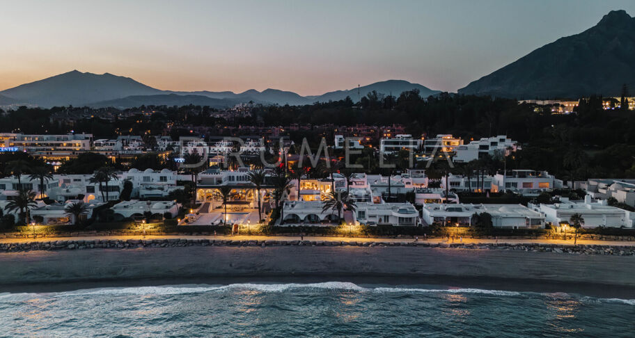 Lujo mediterráneo junto al mar en la Milla de Oro