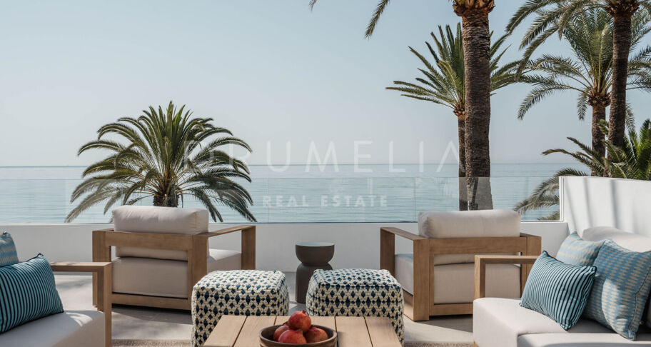 Lujo mediterráneo junto al mar en la Milla de Oro