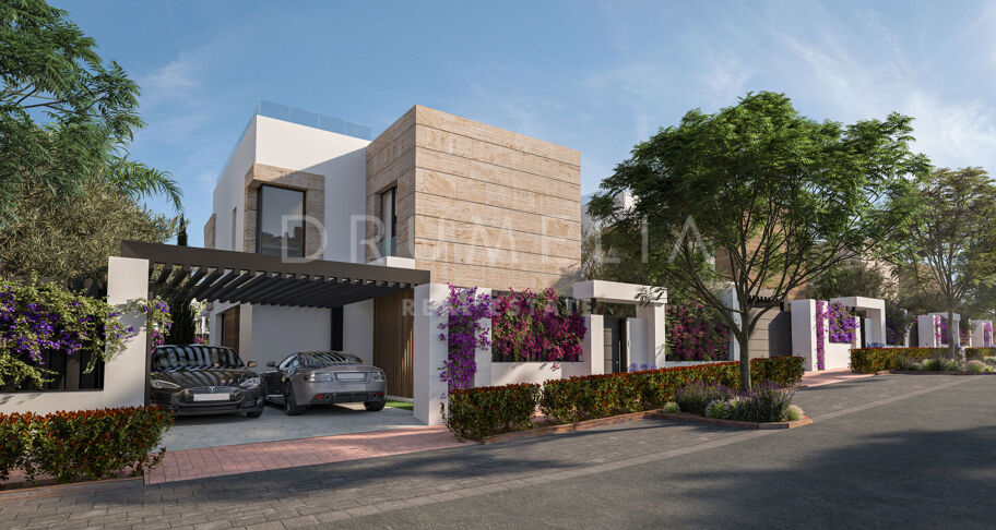 Moderne Luksusvillaer i det Prestisjefylte El Campanario, Estepona