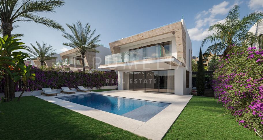 Moderne Luksusvillaer i det Prestisjefylte El Campanario, Estepona