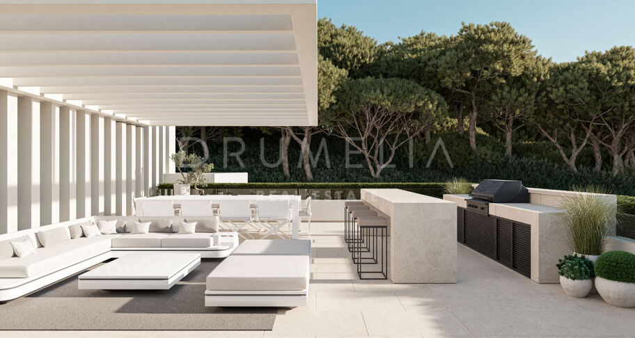 Zeitgenössische Villa mit Panoramablick in La Reserva del Alcuzcuz, Benahavís