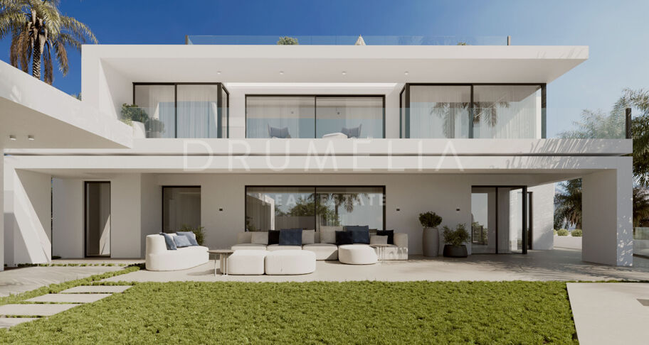 Imponerande modern high-end villa med havs- och bergsutsikt, Cascada de Camojan, Marbella Golden Mile