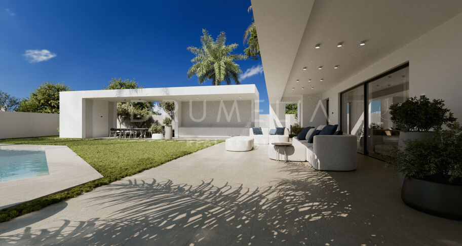 Imponerande modern high-end villa med havs- och bergsutsikt, Cascada de Camojan, Marbella Golden Mile