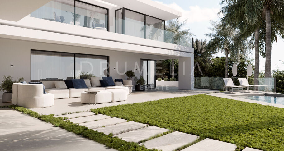 Imponerande modern high-end villa med havs- och bergsutsikt, Cascada de Camojan, Marbella Golden Mile
