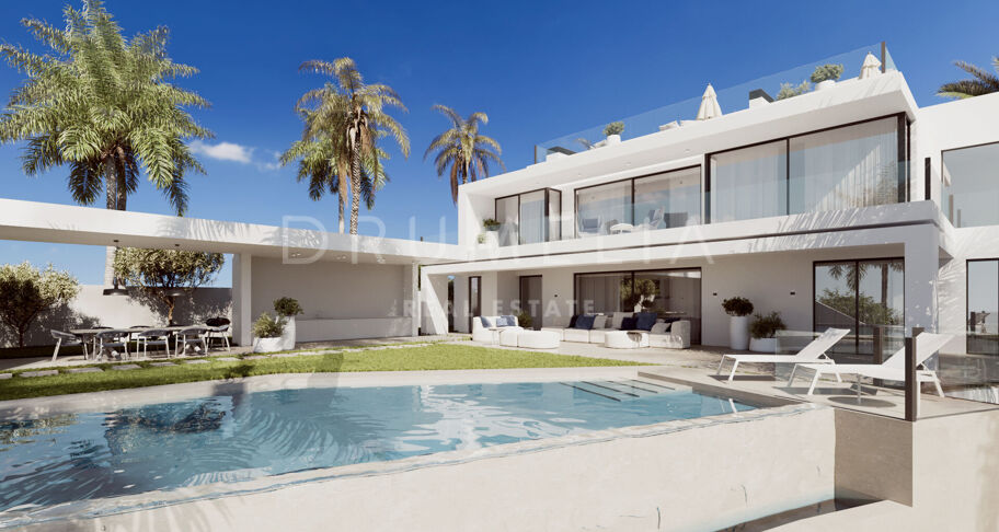 Imponerande modern high-end villa med havs- och bergsutsikt, Cascada de Camojan, Marbella Golden Mile