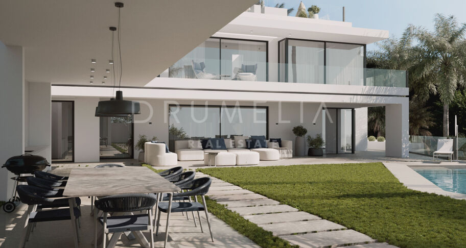 Imponerande modern high-end villa med havs- och bergsutsikt, Cascada de Camojan, Marbella Golden Mile