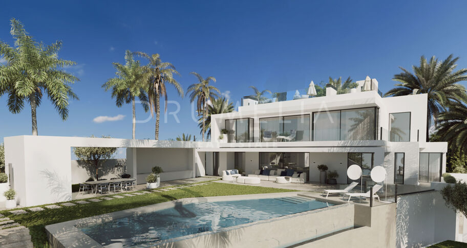 Imponerande modern high-end villa med havs- och bergsutsikt, Cascada de Camojan, Marbella Golden Mile