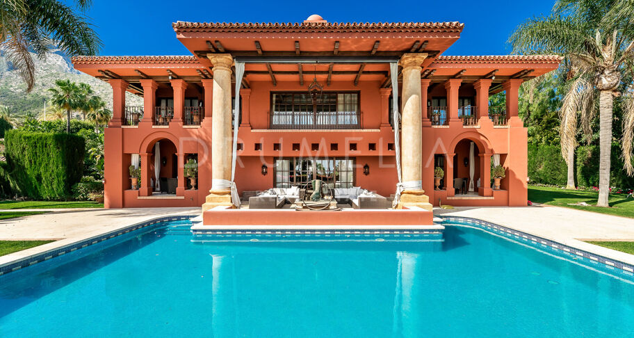 Spektakuläre Luxus-Grand-Villa mit Panorama und Wow-Faktor, Sierra Blanca, Marbella Golden Mile