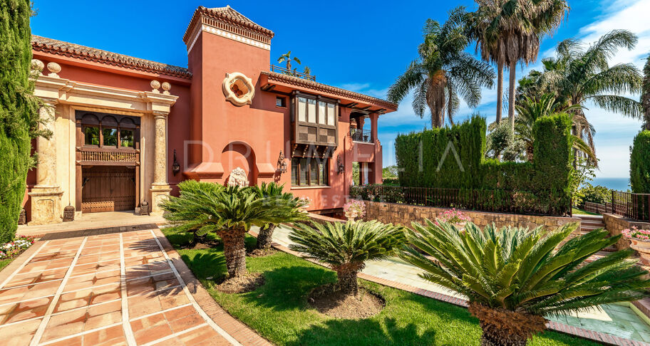Spektakuläre Luxus-Grand-Villa mit Panorama und Wow-Faktor, Sierra Blanca, Marbella Golden Mile