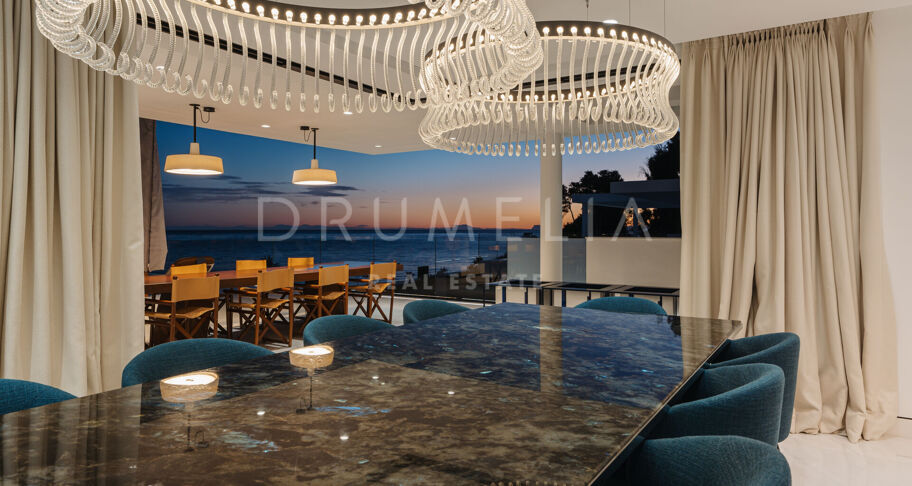 EMARE JADE -Brand new luxury seafront penthouse with stunning open sea views in Emare Beach Estepona