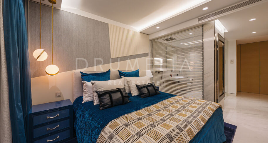 EMARE JADE -Brand new luxury seafront penthouse with stunning open sea views in Emare Beach Estepona