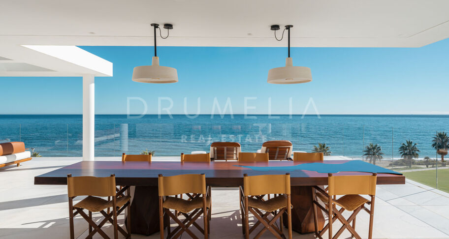 EMARE JADE -Brand new luxury seafront penthouse with stunning open sea views in Emare Beach Estepona