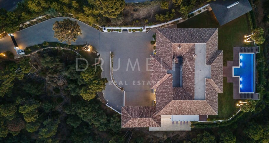 Villa Shiro: Truly Breath-taking Modern Mansion with Wow-Factor in High-End La Zagaleta, Benahavis