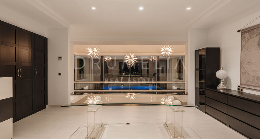 Villa Shiro: Truly Breath-taking Modern Mansion with Wow-Factor in High-End La Zagaleta, Benahavis