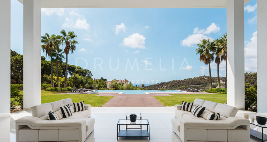 Villa Shiro: Truly Breath-taking Modern Mansion with Wow-Factor in High-End La Zagaleta, Benahavis