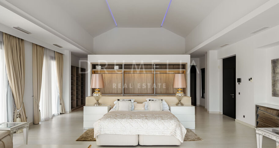 Villa Shiro: Truly Breath-taking Modern Mansion with Wow-Factor in High-End La Zagaleta, Benahavis