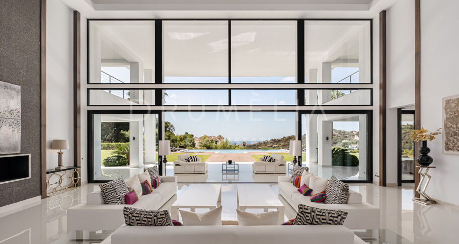 Villa Shiro: Truly Breath-taking Modern Mansion with Wow-Factor in High-End La Zagaleta, Benahavis