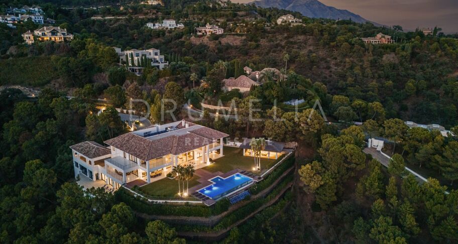 Villa Shiro: Truly Breath-taking Modern Mansion with Wow-Factor in High-End La Zagaleta, Benahavis