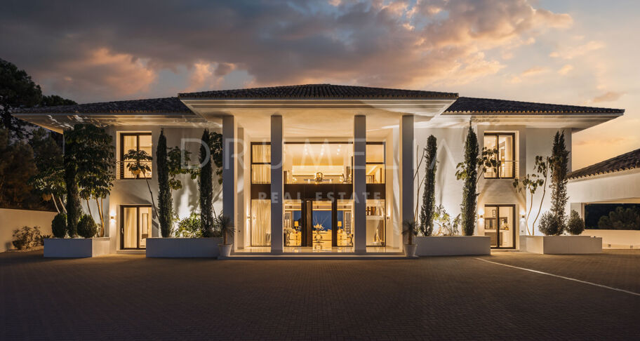 Villa Shiro: Truly Breath-taking Modern Mansion with Wow-Factor in High-End La Zagaleta, Benahavis