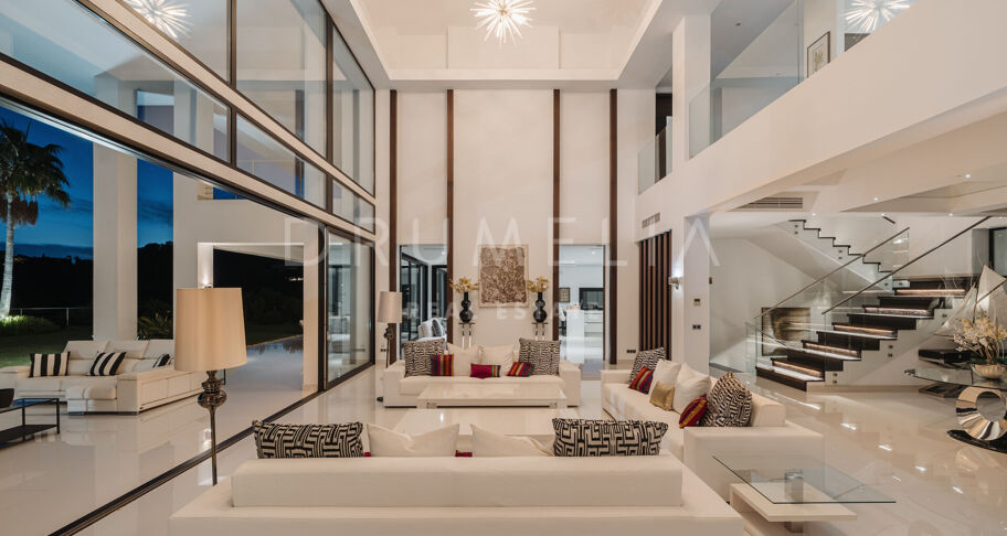 Villa Shiro: Truly Breath-taking Modern Mansion with Wow-Factor in High-End La Zagaleta, Benahavis