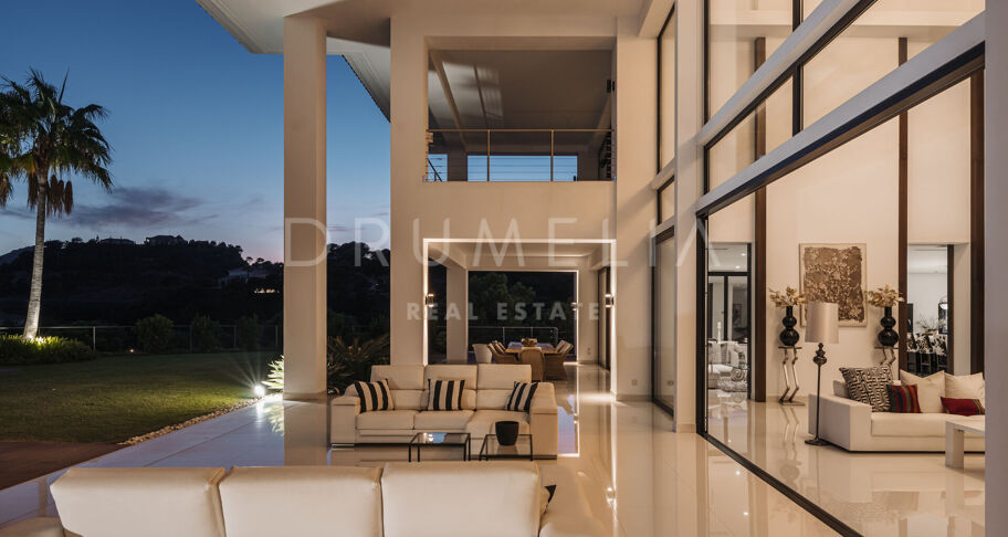 Villa Shiro: Truly Breath-taking Modern Mansion with Wow-Factor in High-End La Zagaleta, Benahavis