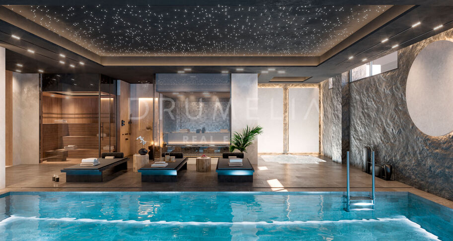 Adembenemende luxe villa in hedendaagse stijl met uitzicht op zee in het prachtige El Paraiso, Benahavis