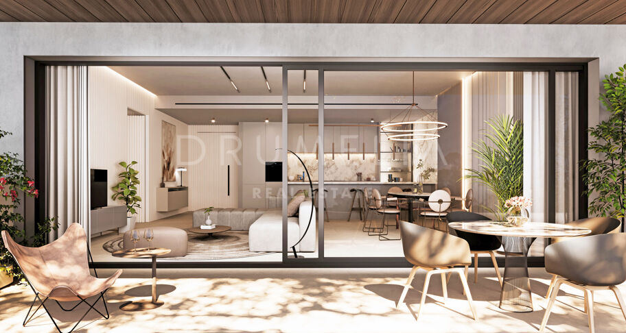 Superbe penthouse moderne et luxueux dans un nouveau complexe contemporain haut de gamme, Marbella