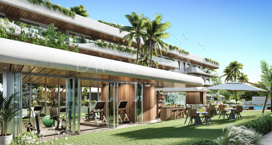 Superbe penthouse moderne et luxueux dans un nouveau complexe contemporain haut de gamme, Marbella