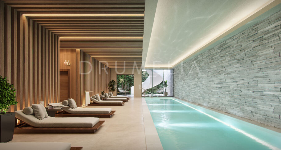 Superbe penthouse moderne et luxueux dans un nouveau complexe contemporain haut de gamme, Marbella