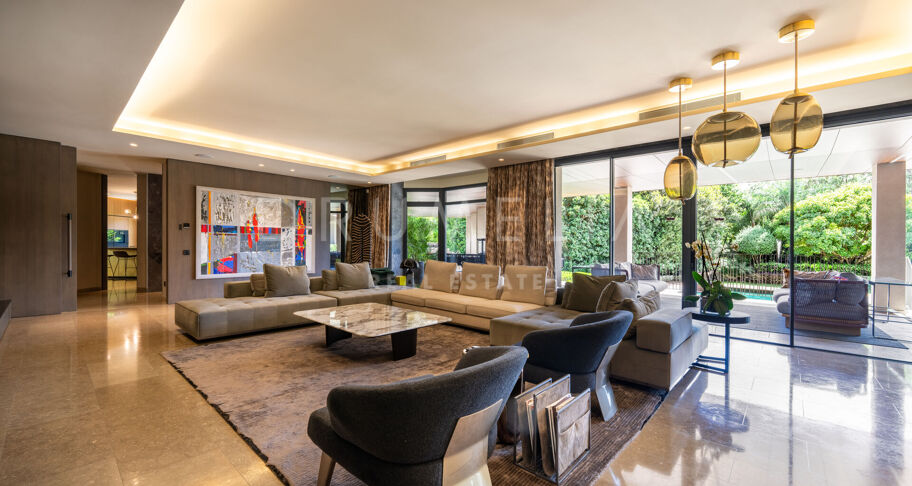 Fantastisk villa i Guadalmina Baja