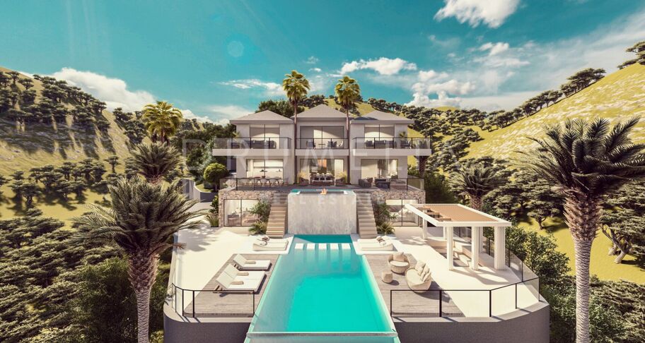 Brandneues, schönes, modernes Luxusprojekt Villa in Monte Mayor, Benahavis