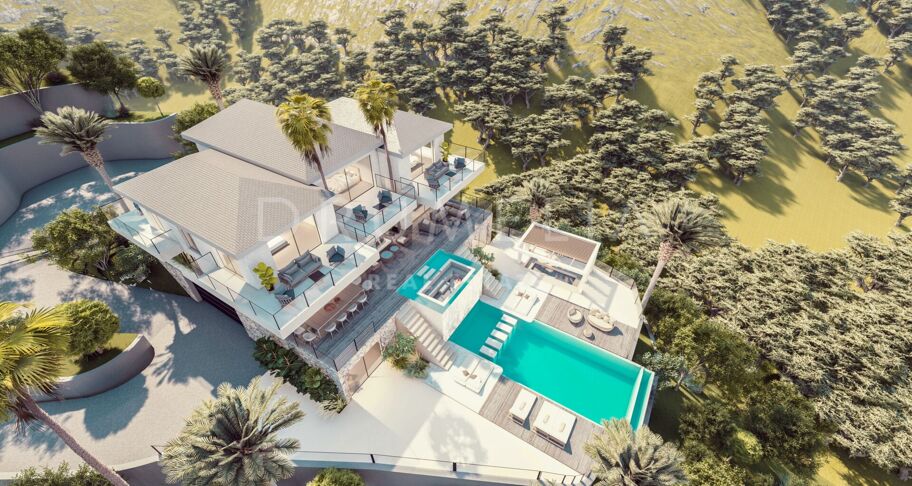 Brandneues, schönes, modernes Luxusprojekt Villa in Monte Mayor, Benahavis