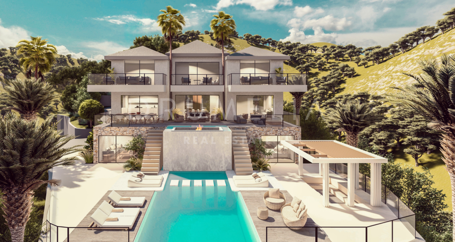 Brandneues, schönes, modernes Luxusprojekt Villa in Monte Mayor, Benahavis