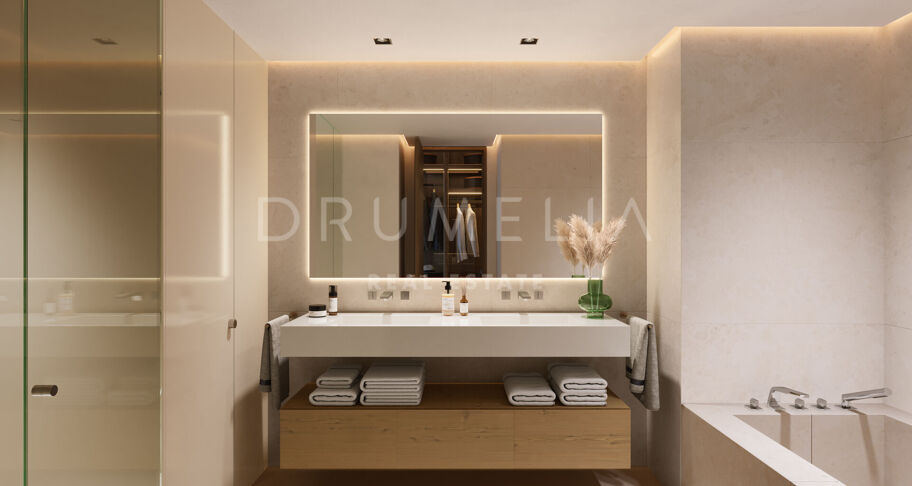 New luxury modern duplex penthouse with private pool and stunning views, Marbella’s Golden Mile