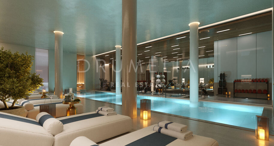 New luxury modern duplex penthouse with private pool and stunning views, Marbella’s Golden Mile