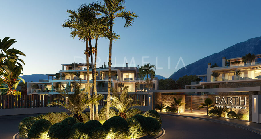 New luxury modern duplex penthouse with private pool and stunning views, Marbella’s Golden Mile