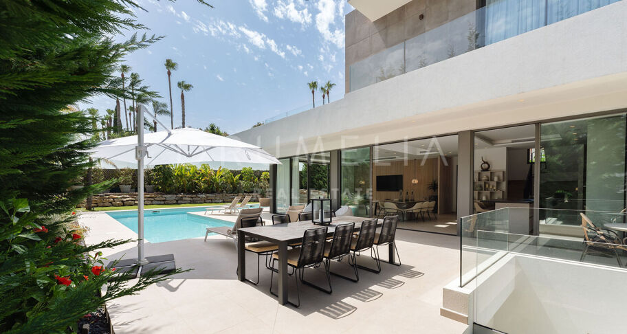 Spektakuläre brandneue moderne Villa in La Cerquilla, Nueva Andalucia, Marbella